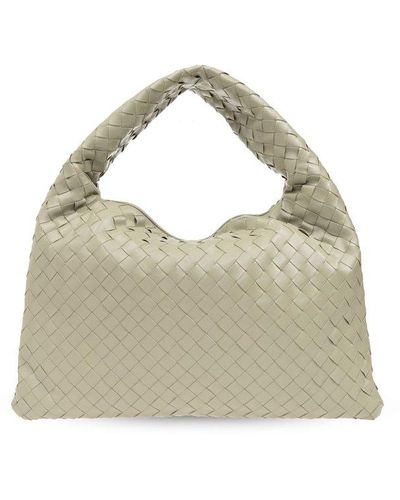 Bottega Veneta Hop Medium Shoulder Bag - Metallic