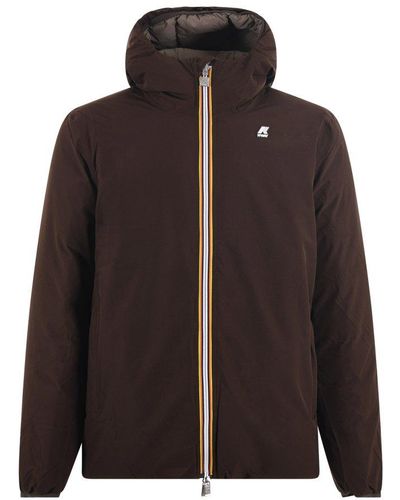 K-Way Jack St Thermo Reversible Jacket - Brown