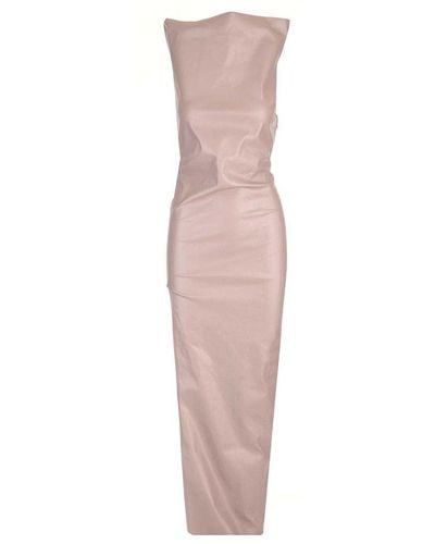 Rick Owens Athena Long Dress - Pink