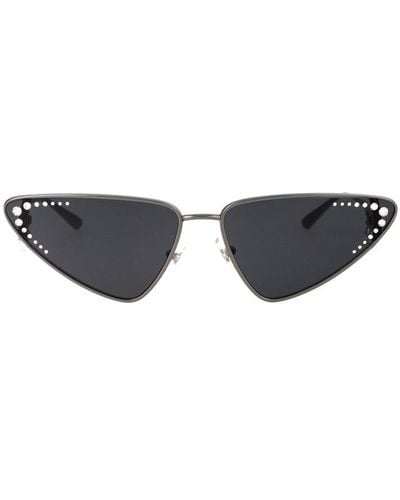 Jimmy Choo Triangle Frame Sunglasses - Grey