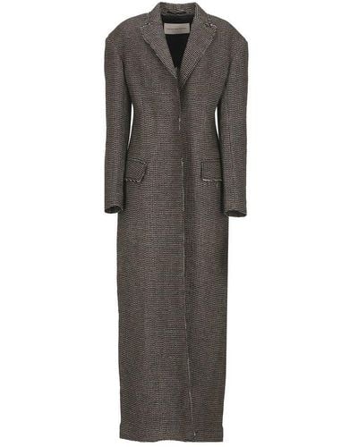 Dries Van Noten Coats Multicolour - Grey