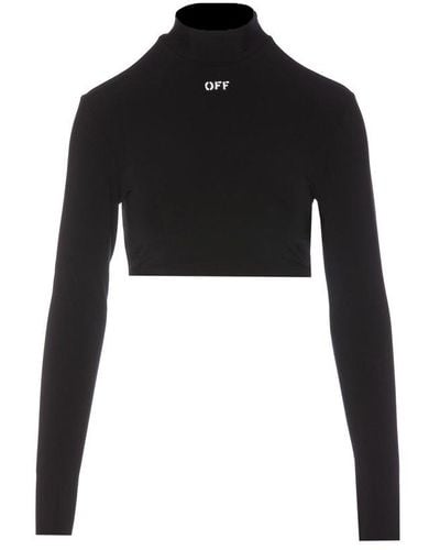 Black Long-sleeved tops for Women
