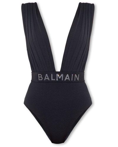 Balmain One-piece Swimsuit - Blue