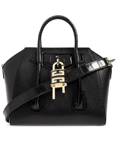 Givenchy Antigona Lock Small Bag - Black