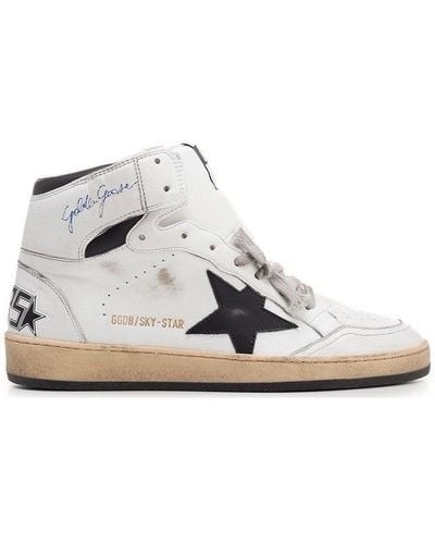 Golden Goose Sky-star Trainers - White