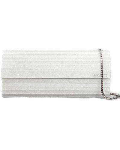 Jimmy Choo Sweetie Clutch Bag - White