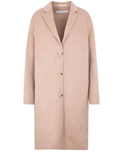 Acne Studios Single-breasted Coat - Pink