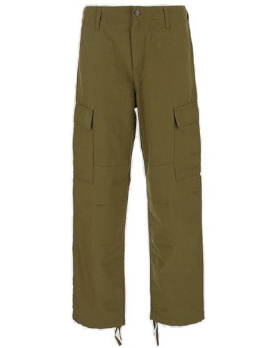 Carhartt Regular Ripstop Straight-leg Cargo Trousers - Green