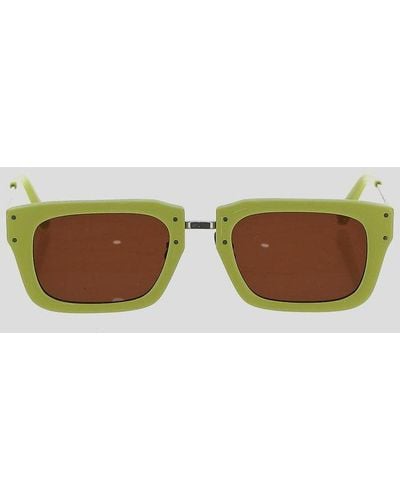 Jacquemus Les Lunettes Soli D-frame Sunglasses - Green