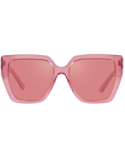 Dolce & Gabbana Square Frame Sunglasses - Pink