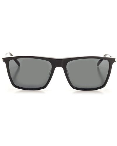 Saint Laurent Saint Laurent Sl 668 Square Frame Sunglasses - Grey