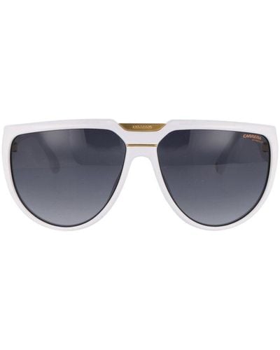 Carrera Round Frame Sunglasses - Blue