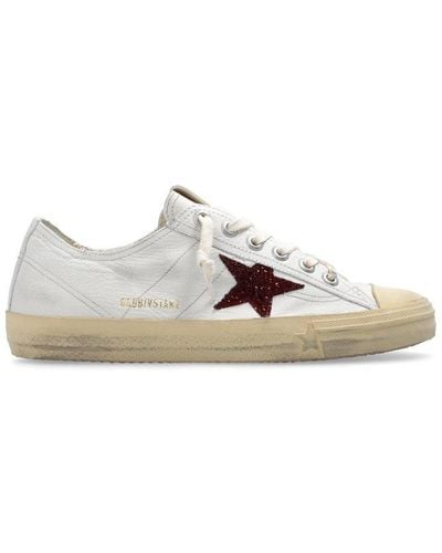 Golden Goose V-star Low-top Sneakers - White