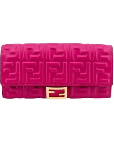 Fendi Wallet - Pink