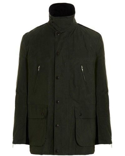 Department 5 Middle Barbour Single-breasted Jacket - Black