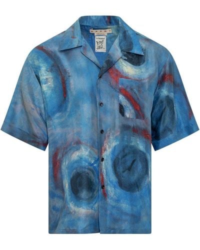 Marni Short-sleeved Shirt - Blue