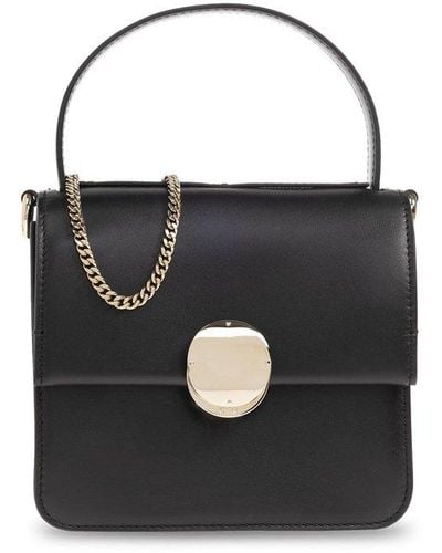 Chloé Penelope Foldover Top Handle Bag - Black