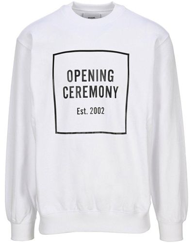 Opening Ceremony Logo Sweatshirt - White