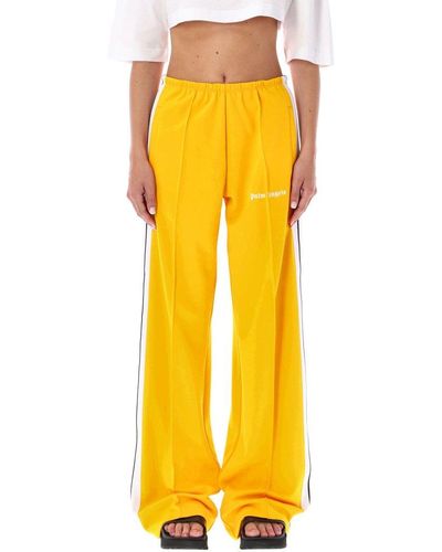 Palm Angels Loose Track Pants - Yellow