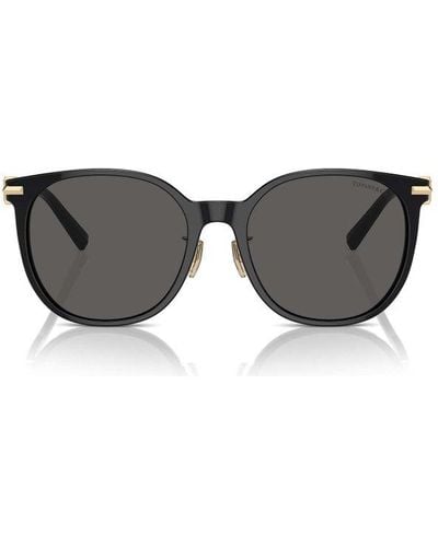 Tiffany & Co. Round Frame Sunglasses - Gray