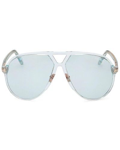 Tom Ford Pilot Frame Sunglasses - White