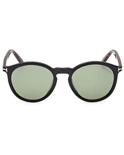 Tom Ford Round Frame Sunglasses - Green