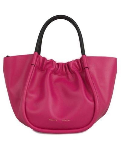 Proenza Schouler Ruched Small Tote Bag - Pink
