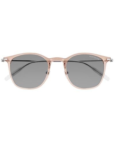 Montblanc Square Frame Sunglasses - Grey
