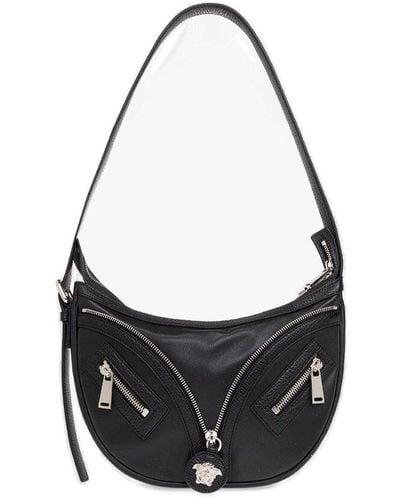 Versace 'Hobo Small' Shoulder Bag - Black