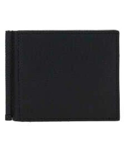 Valextra Bifold Wallet - Black