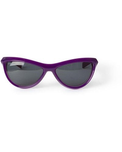 Off-White c/o Virgil Abloh Atlanta Cat-eye Sunglasses - Purple