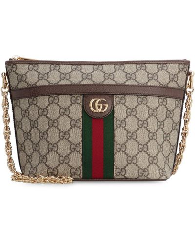 Gucci Ophidia Mini Shoulder Bag - Metallic
