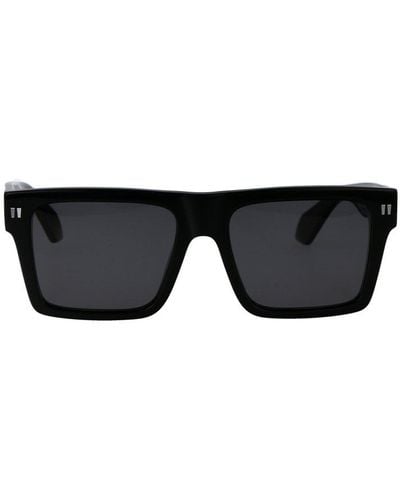 Off-White c/o Virgil Abloh Lawton Square Frame Sunglasses - Black