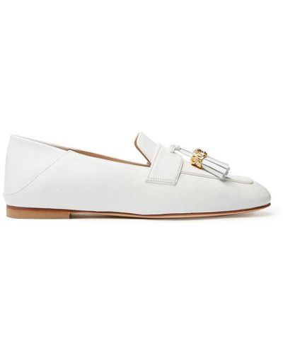 Stuart Weitzman , Wylie Signature, Flats And Loafers, - White