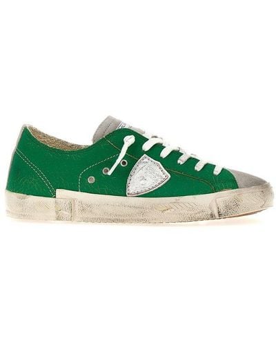 Philippe Model Prsx Low-top Sneakers - Green