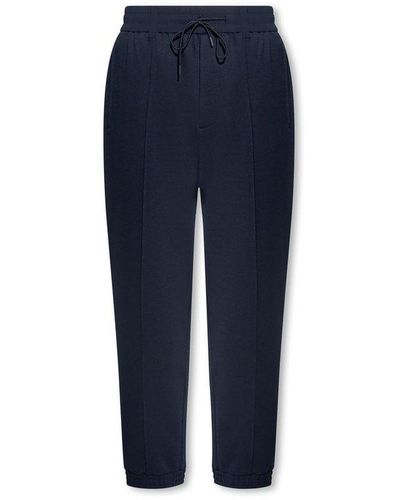 Emporio Armani Loose-Fitting Trousers - Blue