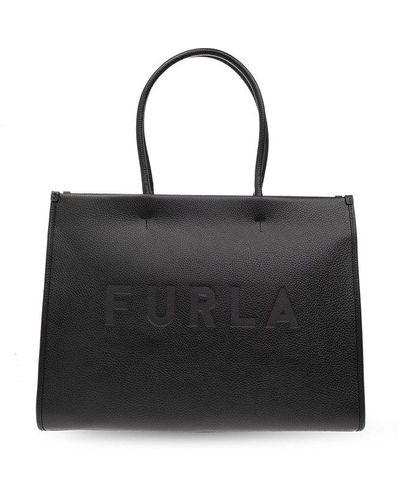 Furla ‘Opportunity Large’ Shopper Bag - Black