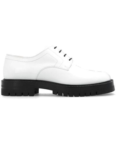 Maison Margiela Tabi Derby Shoes - White