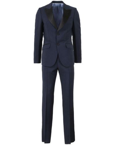 Gucci Fitted Tuxedo - Blue