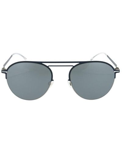Mykita Decades Duane Aviator Sunglasses - Blue