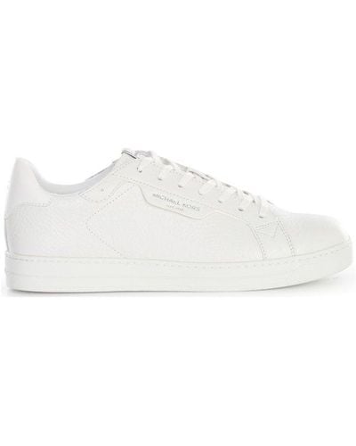Michael Kors Keating Lace-up Sneakers - White
