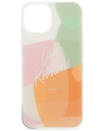 Maison Kitsuné Color Blocked Iphone Case - Multicolor