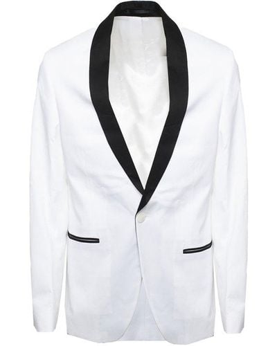 Karl Lagerfeld Two-piece Long-sleeved Suit - White