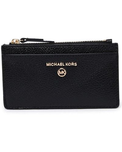 MICHAEL Michael Kors Jet Set Zipped Wallet - Black