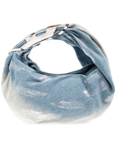 DIESEL ‘Grab-D Hobo Small’ Denim Shoulder Bag - Blue