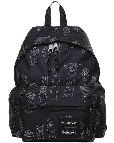 Eastpak X The Simpsons Out Of Office Zipped Backpack - Black