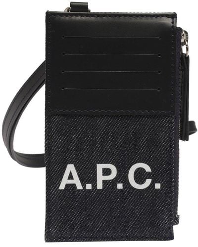 A.P.C. Axelle Cardholder - Black