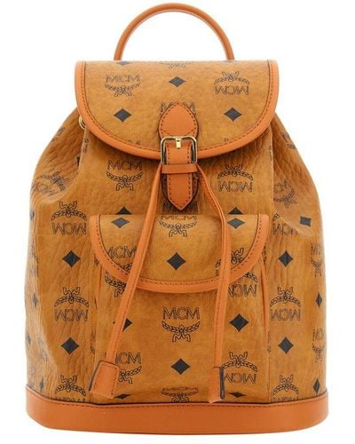 MCM Backpacks - Orange