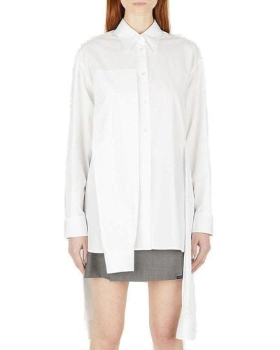 MM6 by Maison Martin Margiela Six Sleeve Shirt - White
