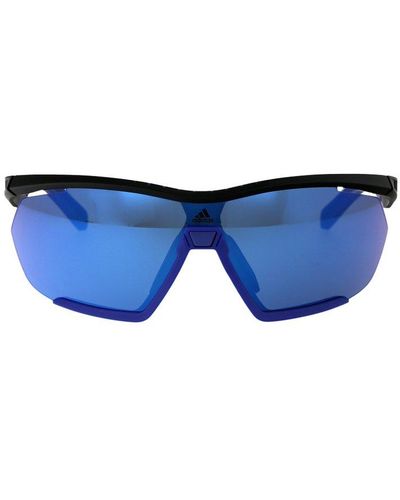adidas Cmpt Aero Li Shield Frame Sunglasses - Blue